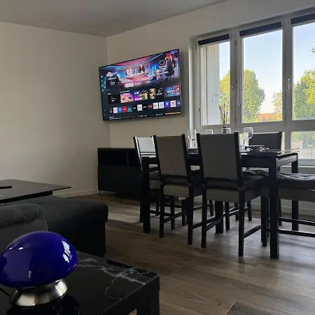 ღ L'urban Gare - T3 Cosy Parking & Wifi Apartamento Douai